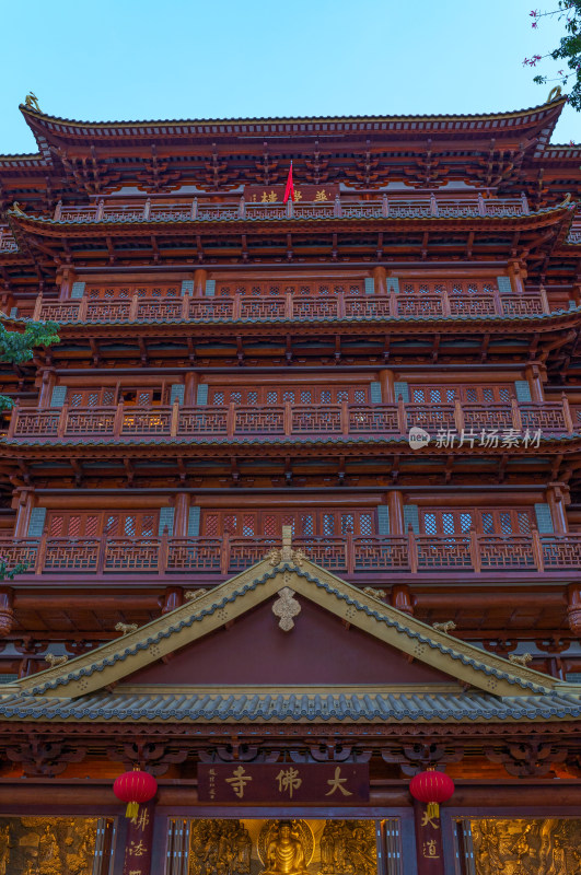 广州大佛寺中式传统仿古建筑