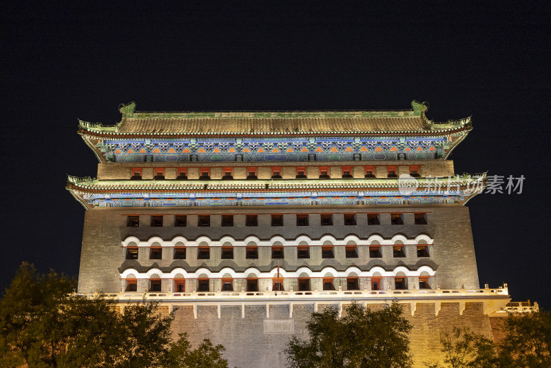 北京建筑夜景