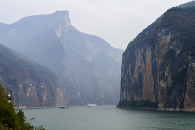 长江三峡重庆奉节瞿塘峡山水风光