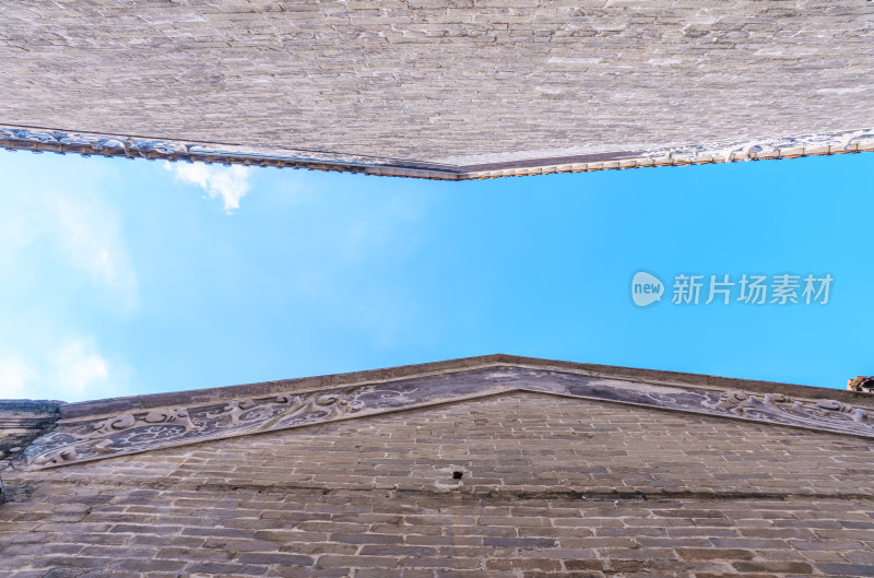 广州番禺余荫山房中式岭南传统民居墙砖