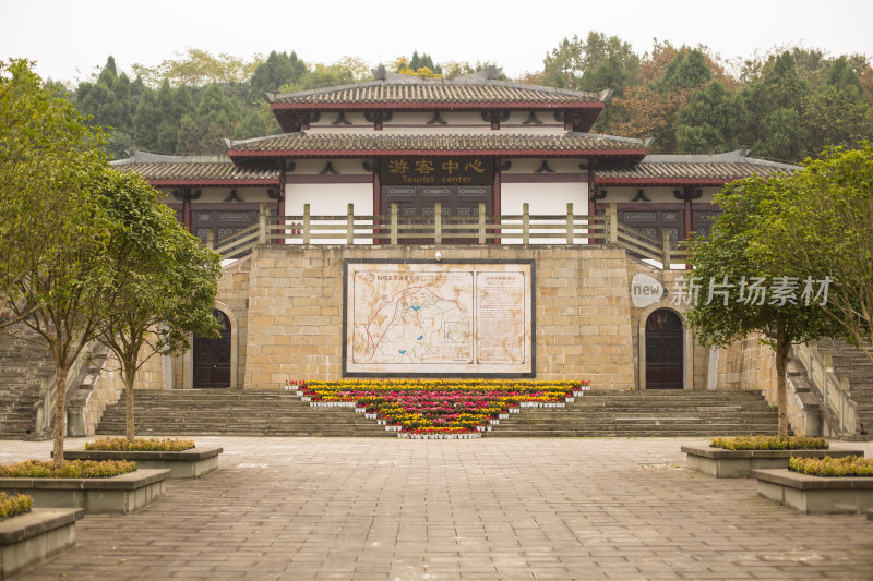 罗江白马关庞统祠