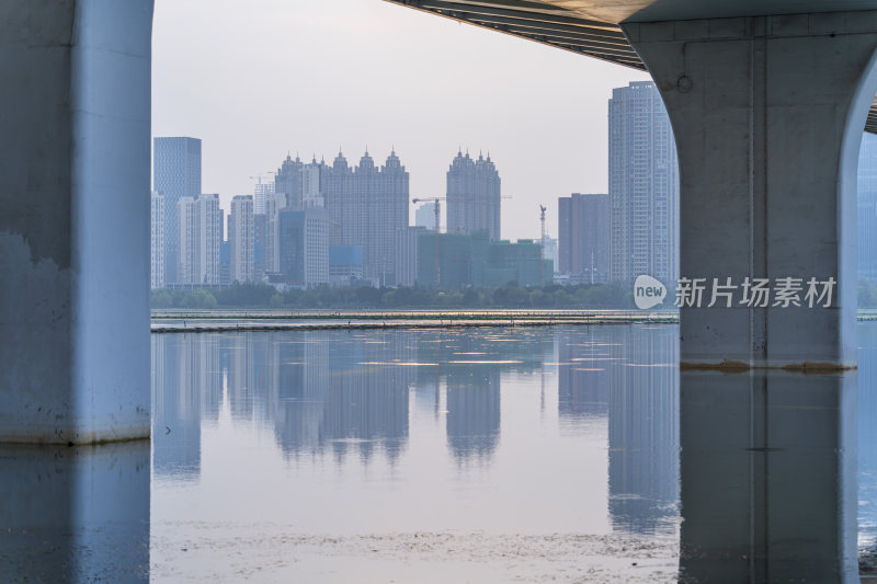 武汉武昌区沙湖公园风光