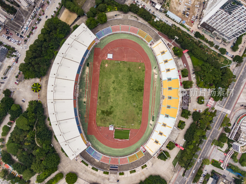 福建莆田城市风光航拍