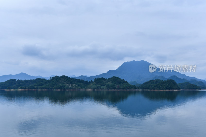 千岛湖水墨山水实拍