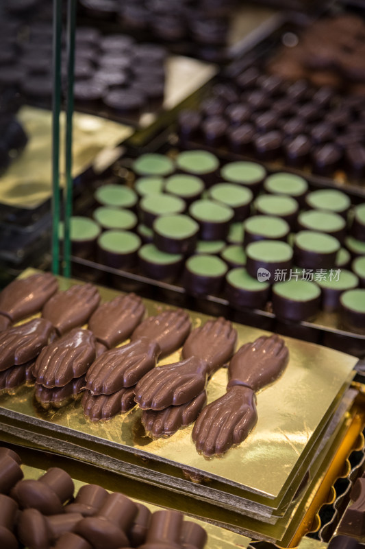 比利时安特卫普的巧克力