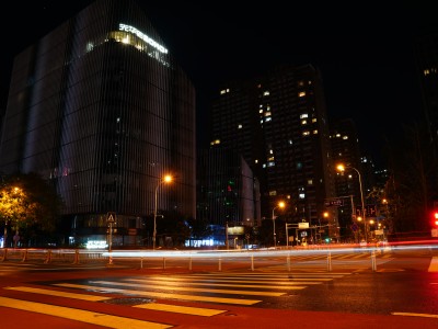 北京 国贸 cbd 夜景