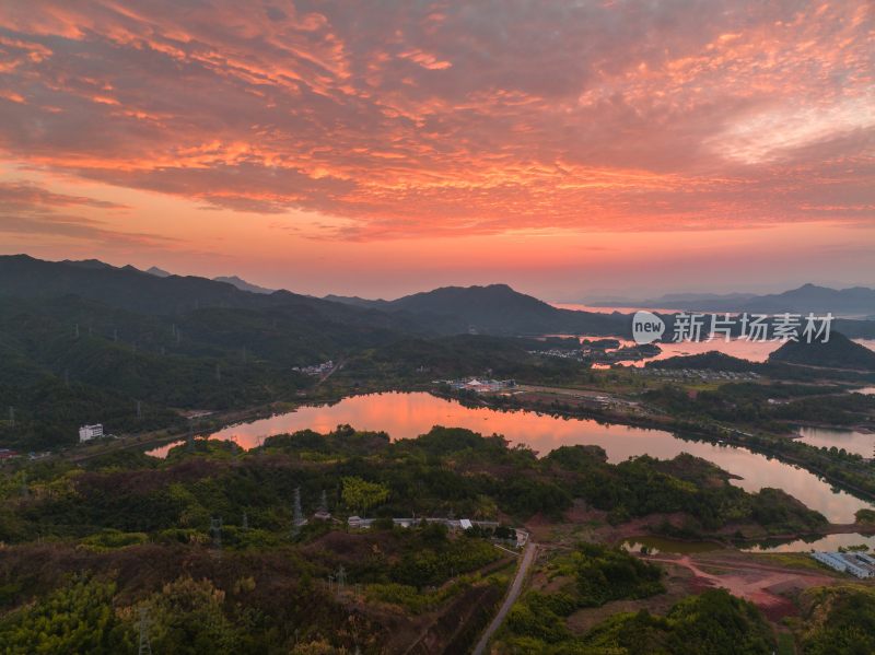 千岛湖日出风光