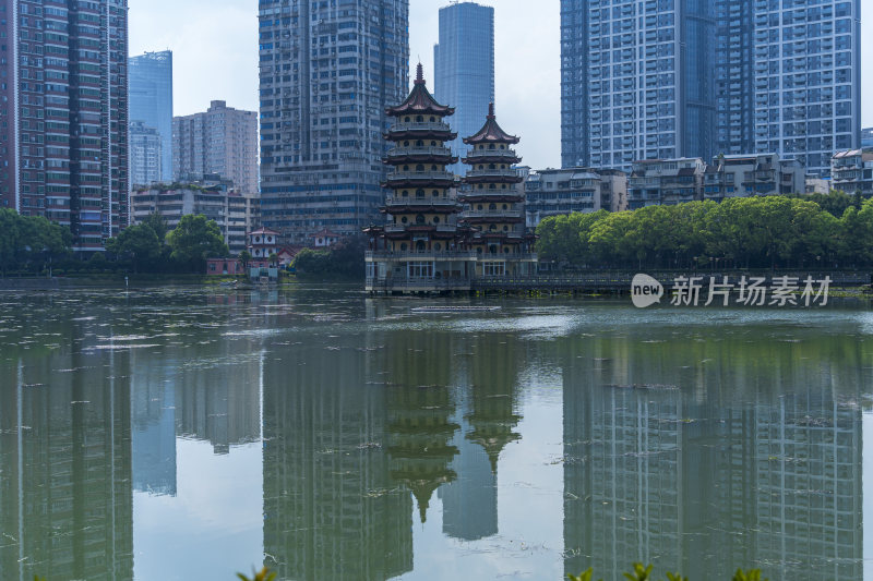 武汉江岸区宝岛公园风景