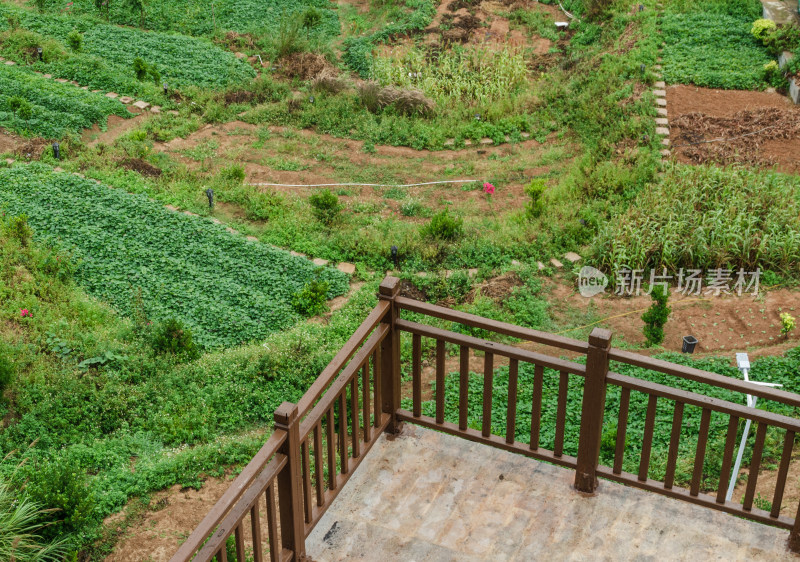 福建省福州平潭岛北港村的田地