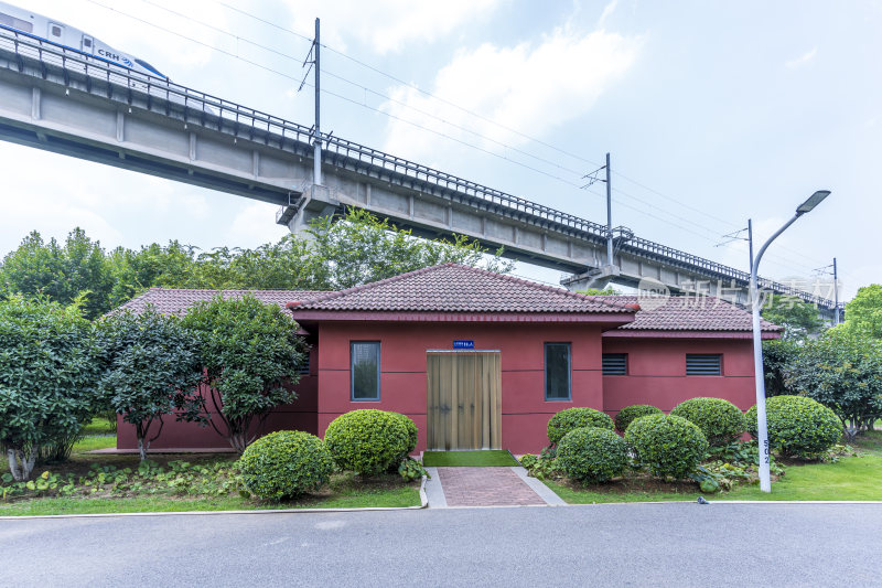 武汉青山区戴家湖公园风景