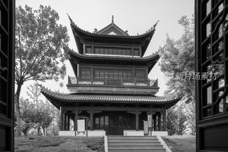 仿古建筑亭台楼阁