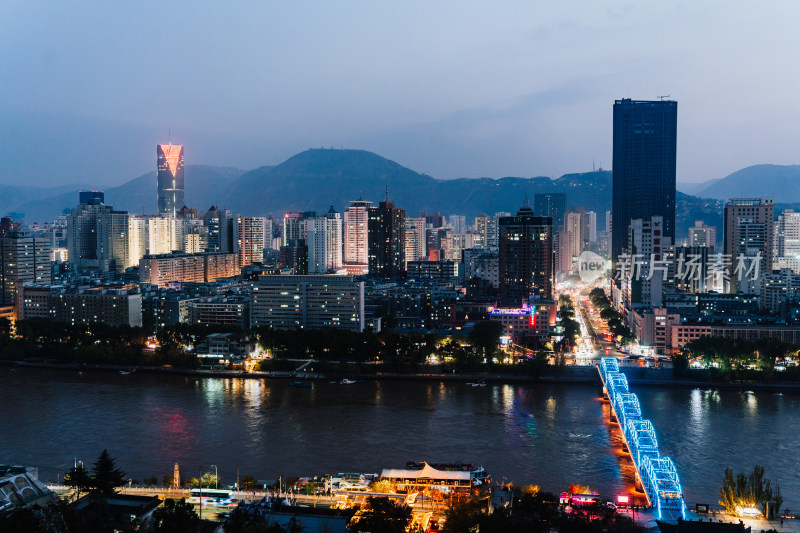 兰州城市夜景