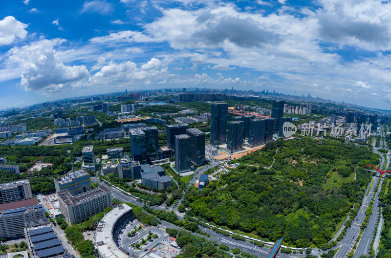 广州黄埔中新知识城全景