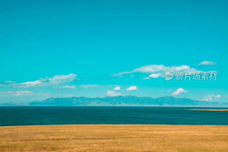 中国新疆赛里木湖风景区风光