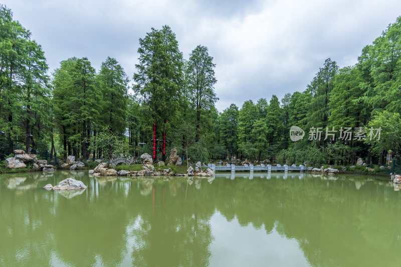 武汉东湖磨山景区风光