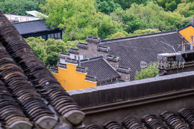 江苏镇江市金山公园江天禅寺建筑