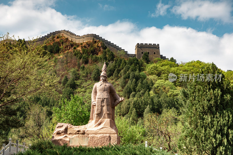 天津蓟县黄崖关长城景区自然风光