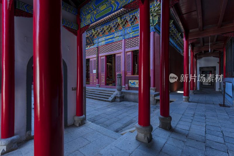 武汉汉阳区归元禅寺江南寺庙风景