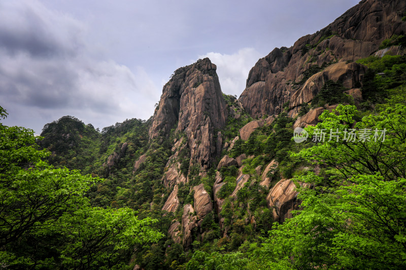 黄山登高自然风光