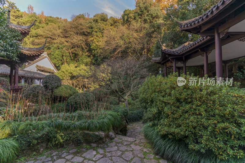 杭州栖霞岭黄龙洞景点风景