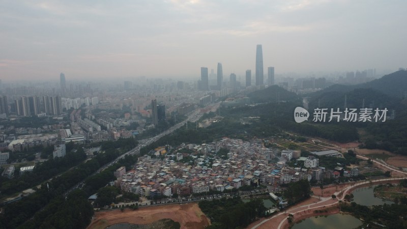 广东东莞：东城街道城市风光