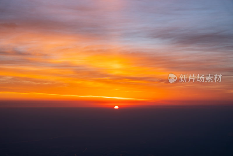 峨眉山日出风景