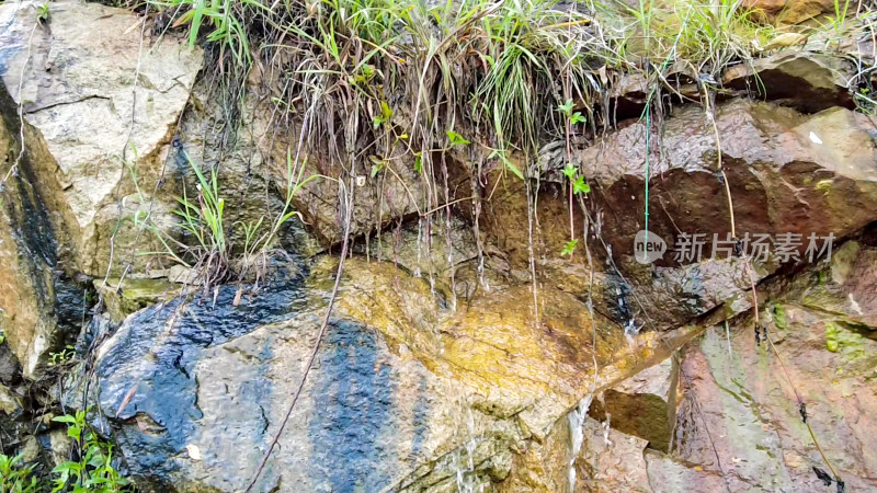 高山流水自然风光实拍