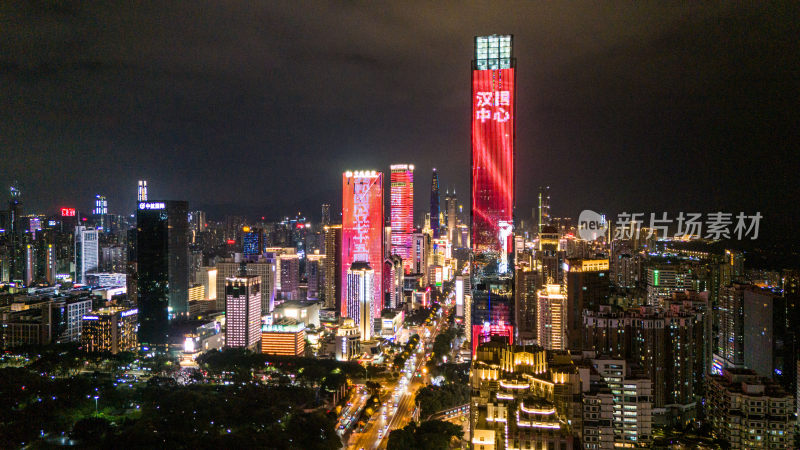 深圳福田中心区夜景