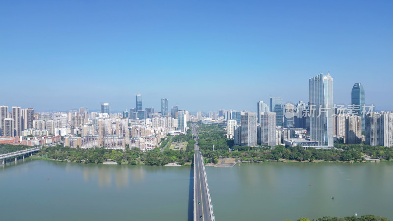 航拍广东惠州大桥