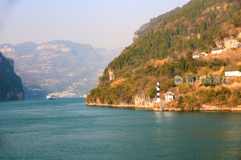 长江三峡西陵峡峡江风光两坝一峡航运路线