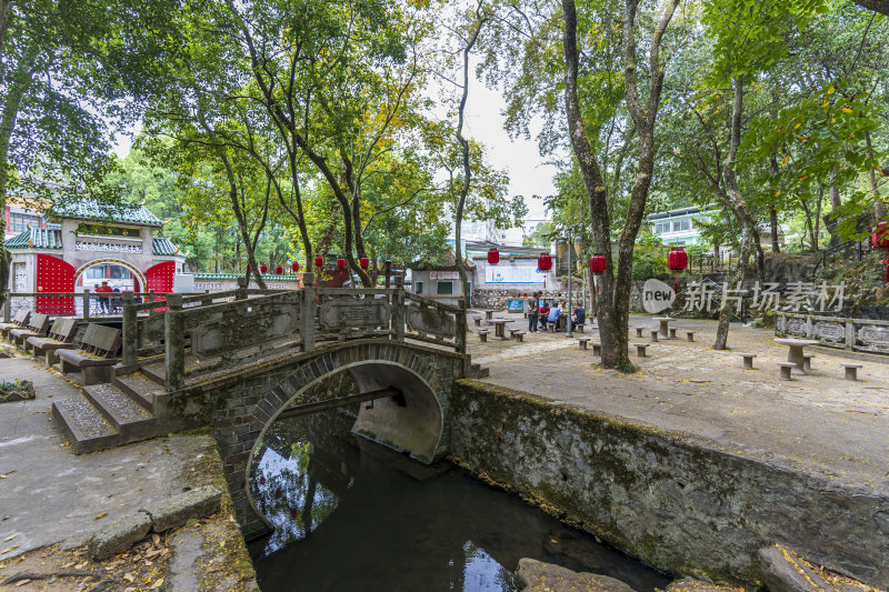 武汉江夏区白云洞景区风景