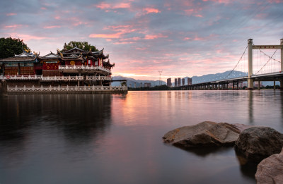 江中的寺庙·福州金山寺