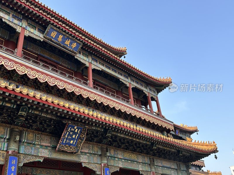 古建筑经典之作慧照寺细节特写