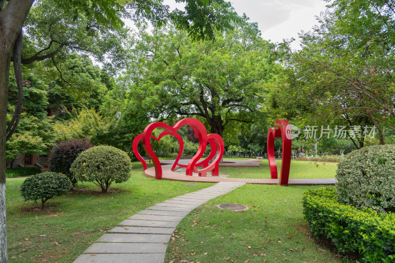 长沙橘子洲标志打卡装饰