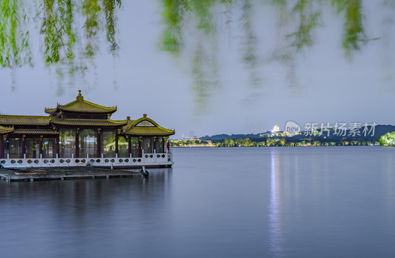 杭州西湖夜景