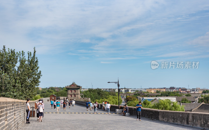 河北山海关老龙头明长城自然建筑景点景观