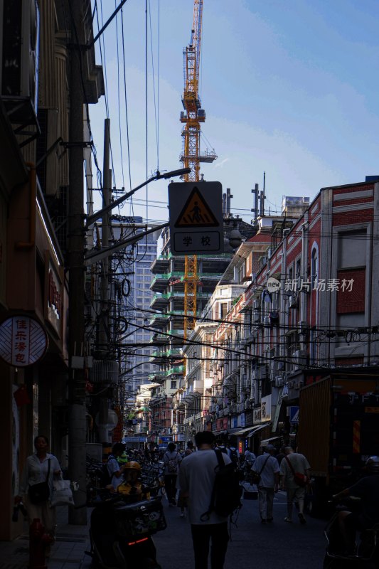 上海市南京路步行街