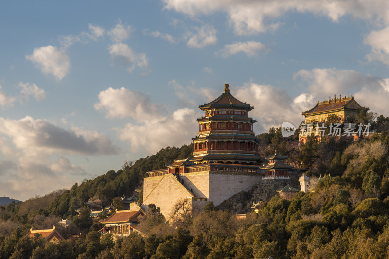 北京颐和园万寿山