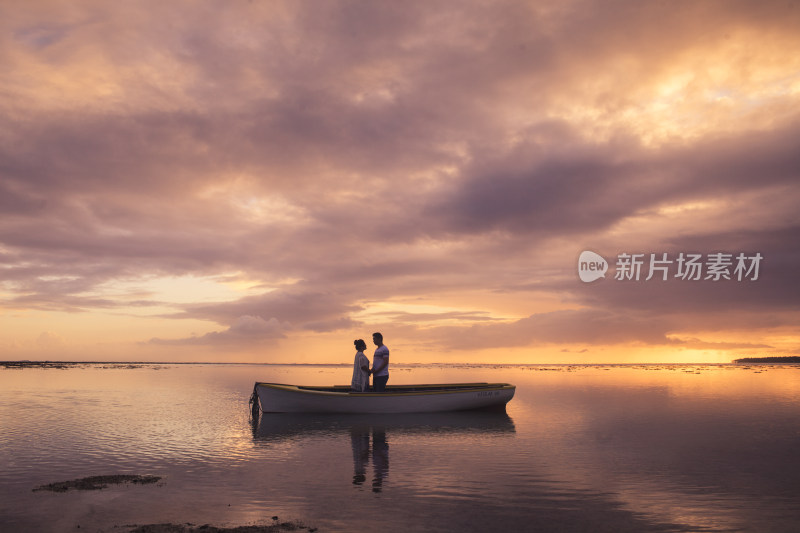 唯美自然风光夕阳落日晚霞城市风光