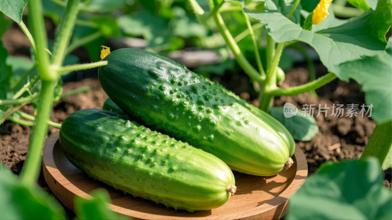 新鲜黄瓜蔬菜