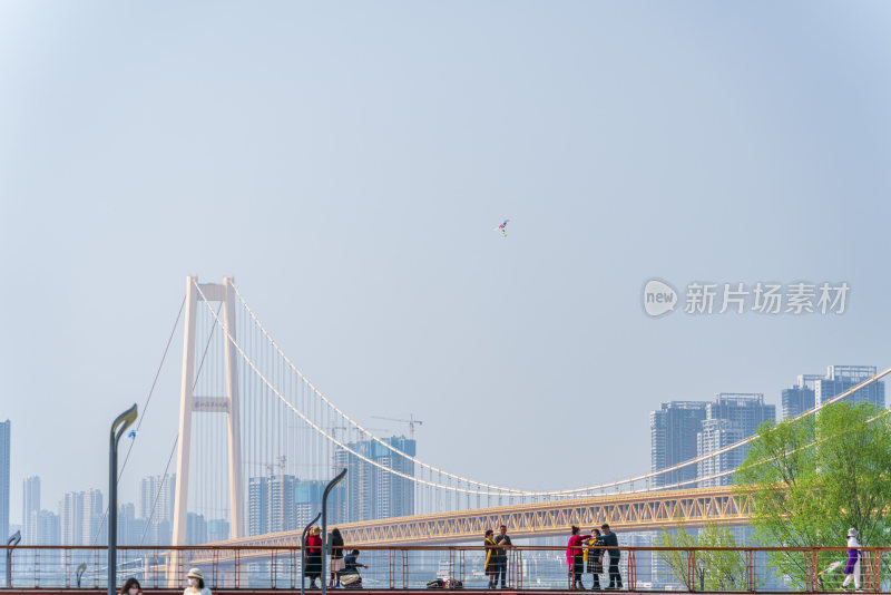 武汉洪山江滩公园风景