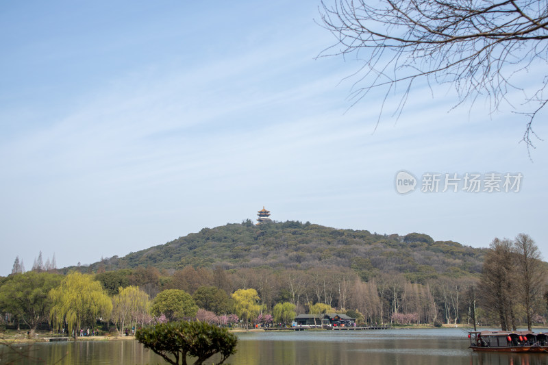 无锡市太湖鼋头渚风景区春日风光