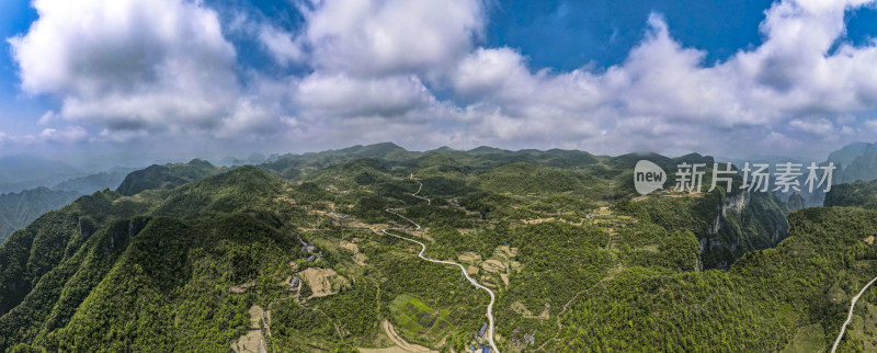 祖国壮丽山河湖南张家界天门山