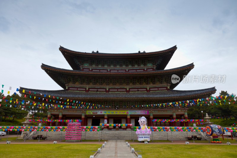 韩国济州岛药泉寺大光明殿