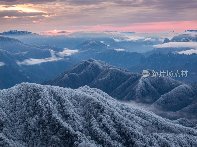 光雾山雪景