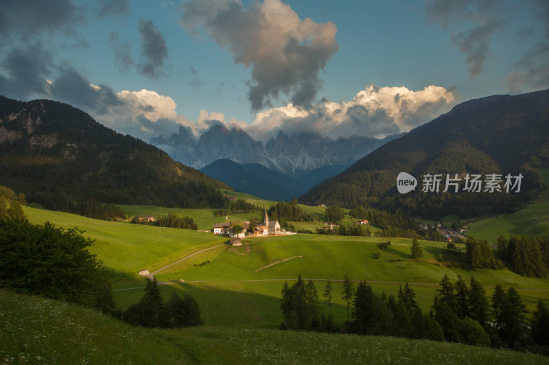 意大利多洛米蒂山区