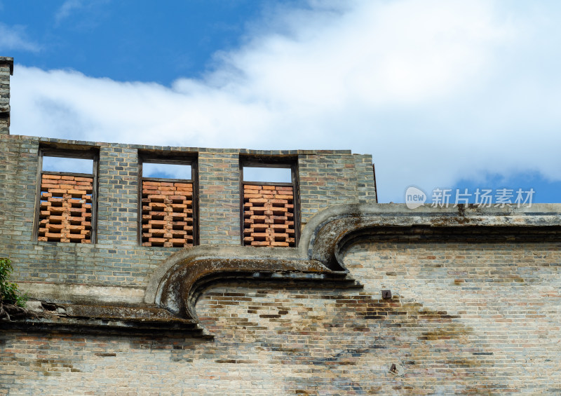 福州上下杭的民居外墙