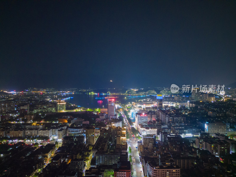 广东肇庆城市夜景