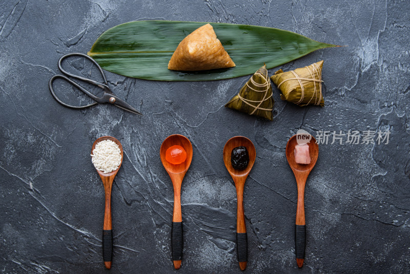 中国传统节日端午节美食粽子