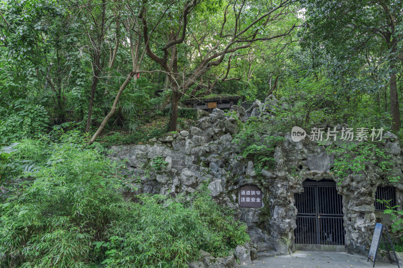 杭州吴山景区观音洞风景